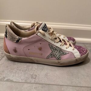 Golden Goose Purple Sneakers Size 37